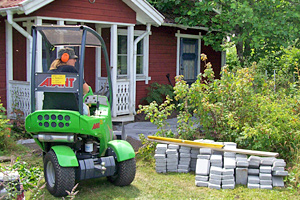 Stenar på plats